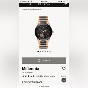 Bulova Millenia Watch